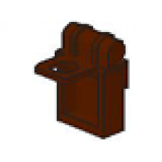 Part 2524 Brown Minifig, Backpack Non-Opening 